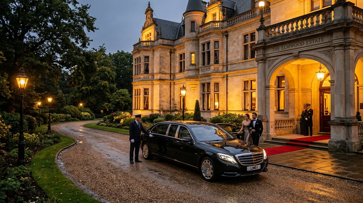Luxury Car Arrival